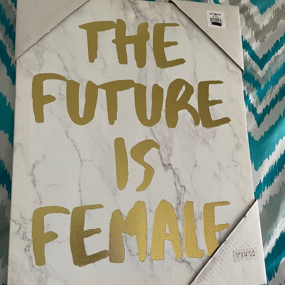 Canvas, Gold Wall Art Decor